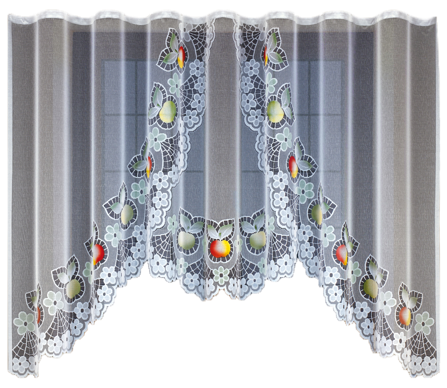 

Malowana Firanka Żakardowa 21906 160x300cm