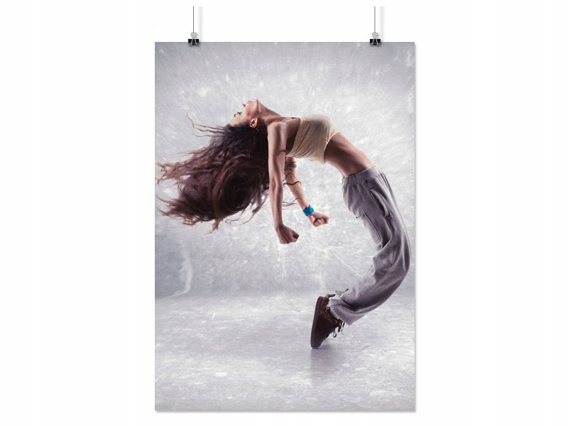 

Plakat Taniec Dance Fit 100x130CM 14 Wzorów Matowy