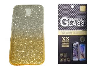 

Etui Glitter Ombre do Samsung J5 2017 + Szkło