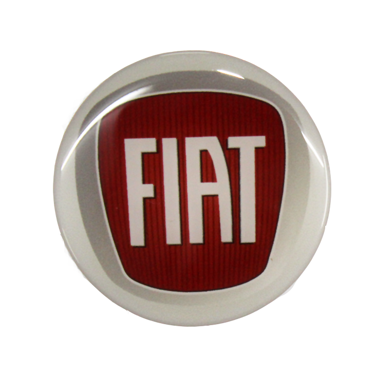 EMBLEMAT LOGO ZNACZEK 3D Fiat 50 mm 4szt Marka Fiat