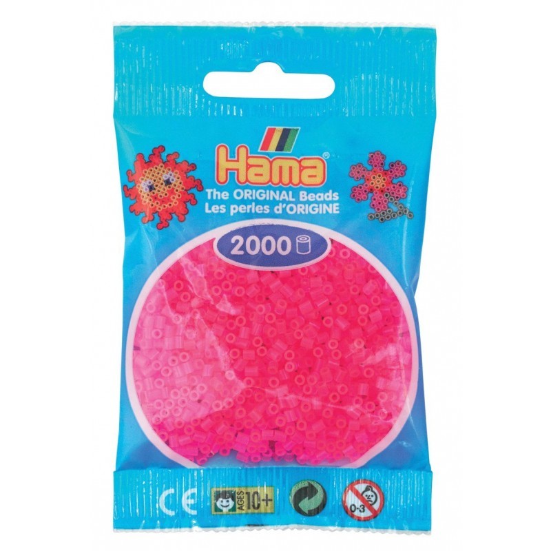 

Hama Mini 50132 Koraliki Różowy Neon 2000 szt.