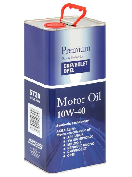 

Fanfaro Opel Gm 10W40 Chevrolet olej silnikowy 5L
