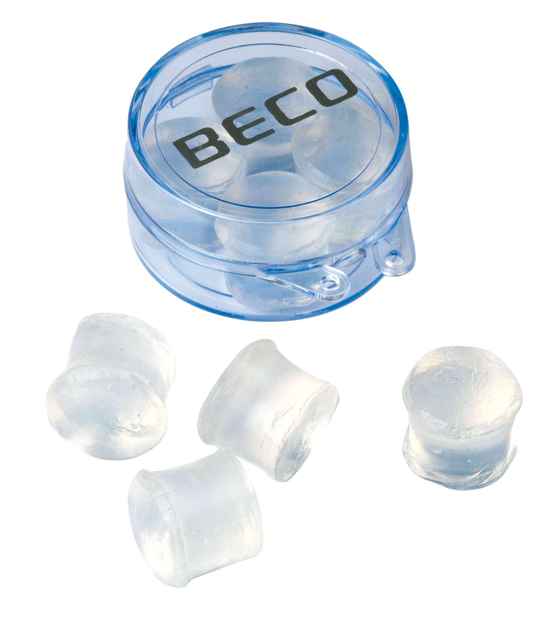 Zatyczki Do Uszu Silikonowe Beco 4 Sztuki 9846 Na Basen Do Wody
