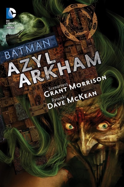 BATMAN Azyl Arkham DC Comics Grant Morrison NOWY folia Autor Grant Morrison