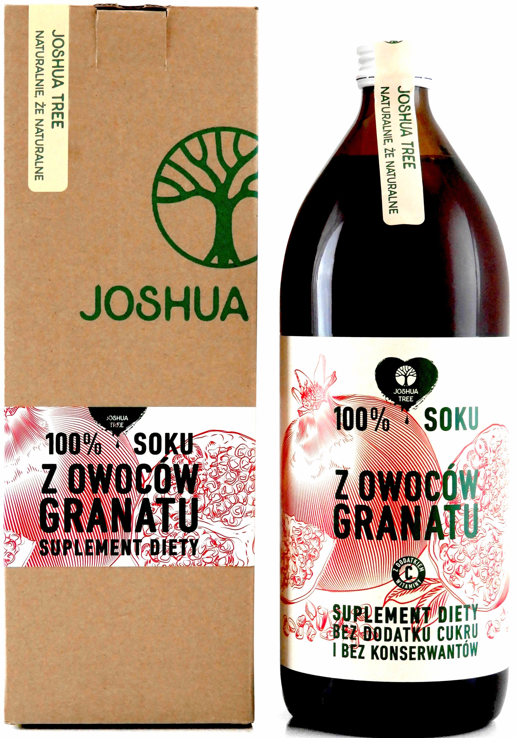 

Joshua Tree Sok z Granatu naturalny 1l