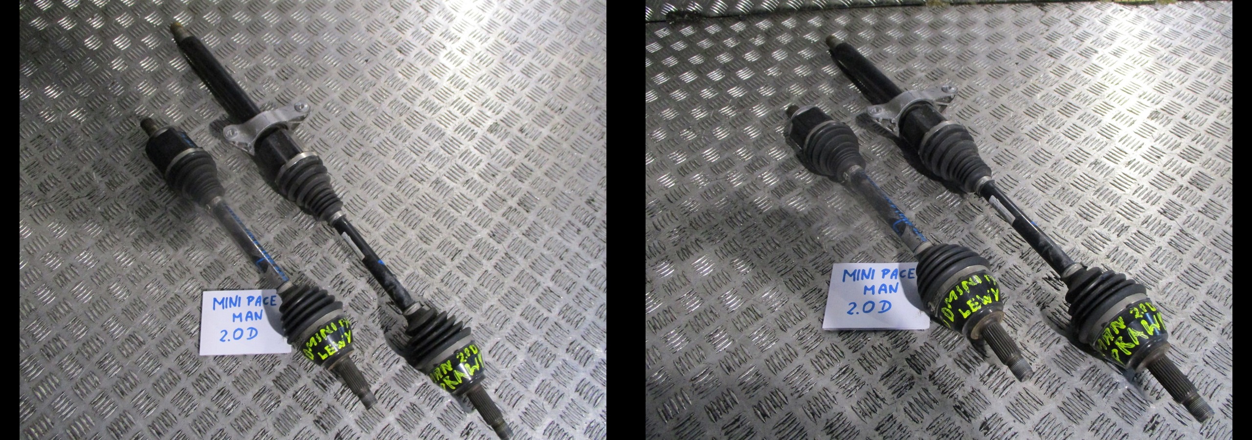 Півосі Півосі ззаду MINI Paceman 2.0 D