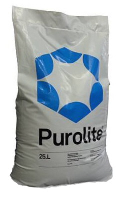 Anionit živice Purolite A520E 25 dm3 odstraňuje dusičnany