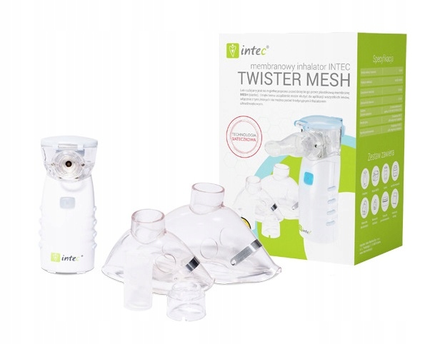 

Inhalator Intec Mesh NE-105 Kompaktowy Top Model
