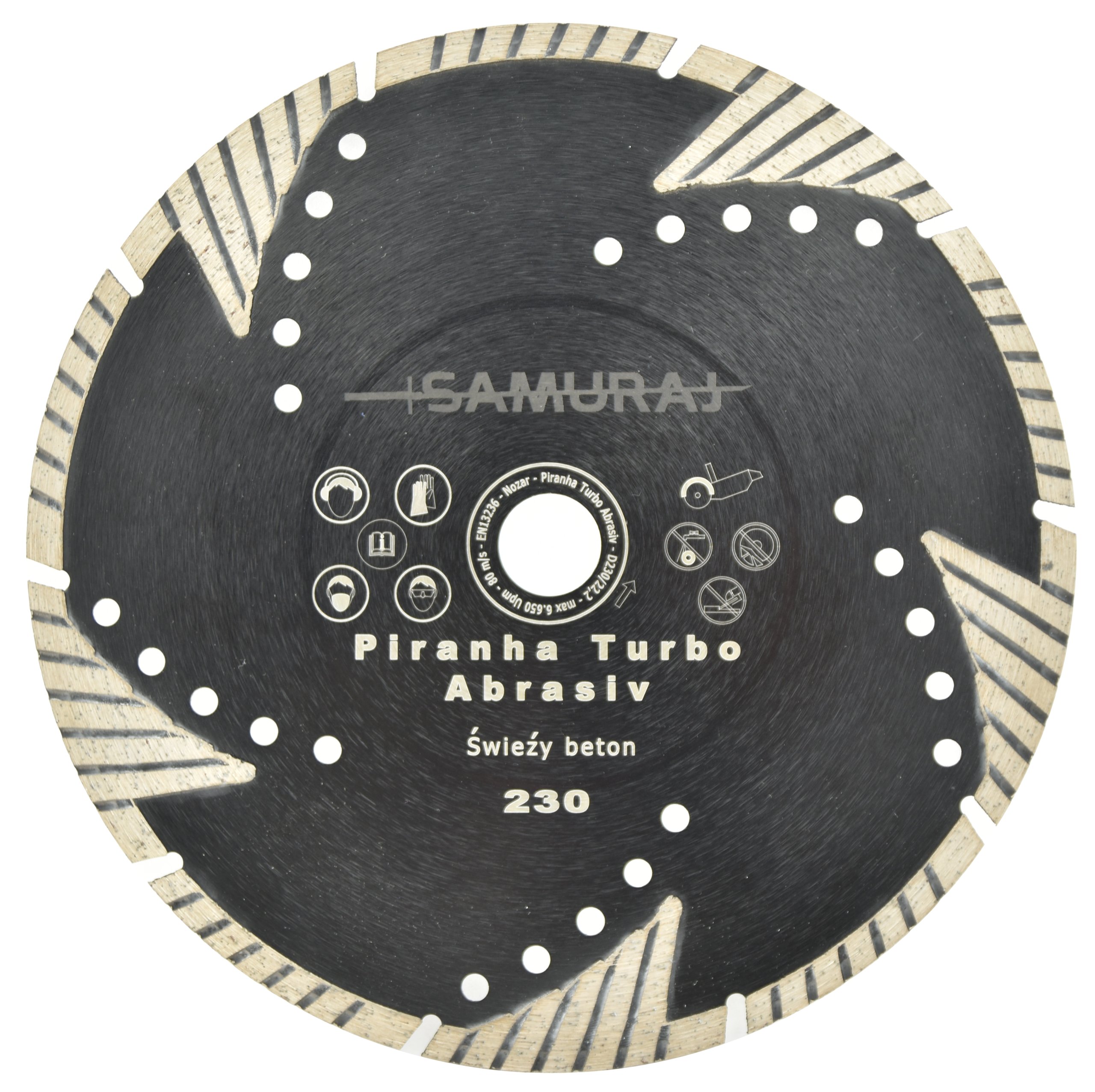 

Tarcza diamentowa Samuraj Piranha (6526030)