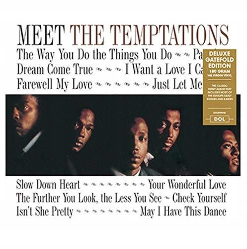 Meet The Temptations Lp Deluxe Gatefold 180G