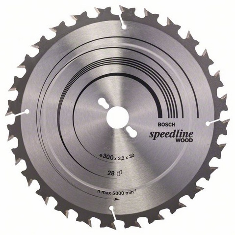 

Bosch piła tarcza do drewna 300 x 30 28z Speedline