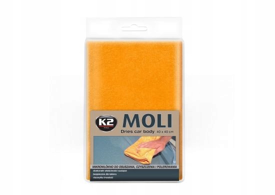 

K2 Moli Mikrowłókno Osuszające 40X40 Ściereczka