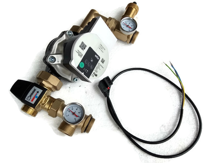 Rozdzielacz 3 obw z Grupą Pompową do Podłogówki !! Marka Hurtinstal.pl