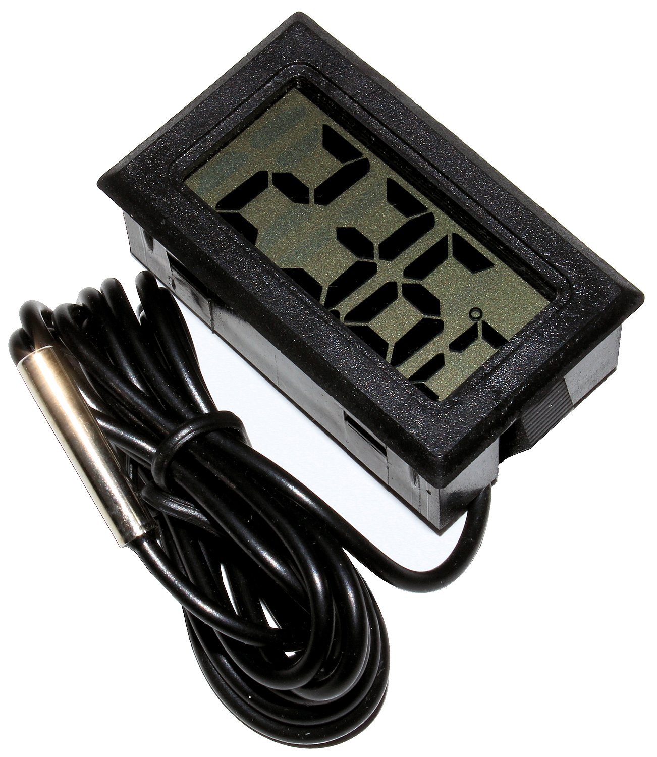 TERMOMETR CYFROWY PANELOWY LCD SONDA AKWARIUM Marka ACS