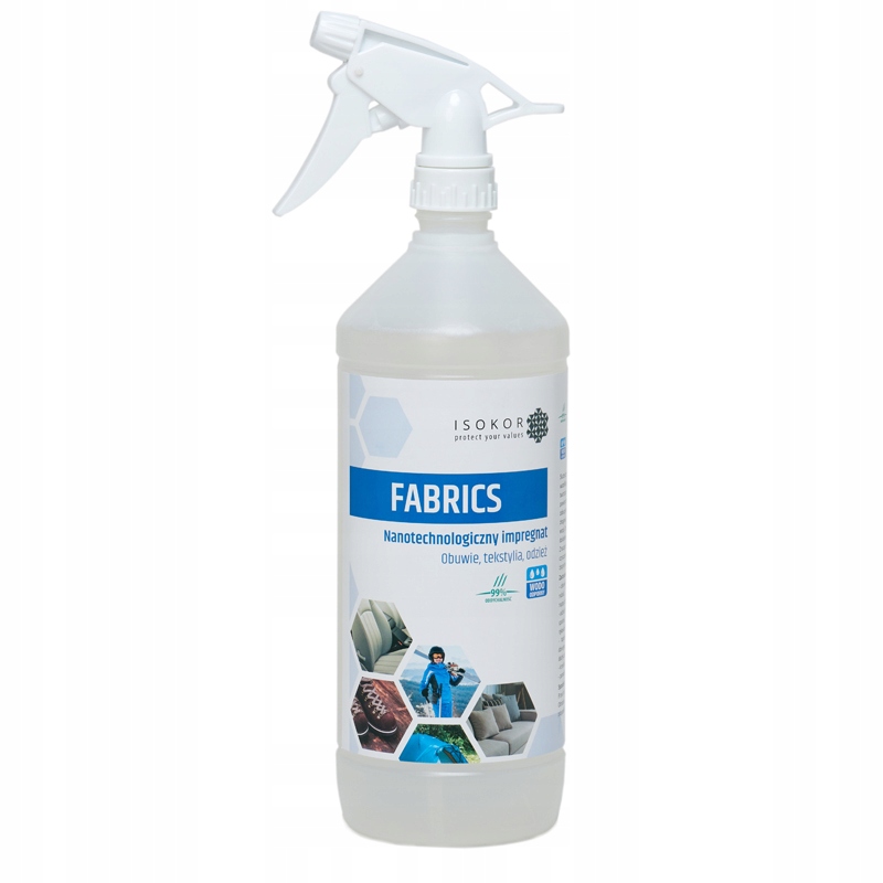 

Isokor Fabrics 1000ml Impregnat do Tapicerki