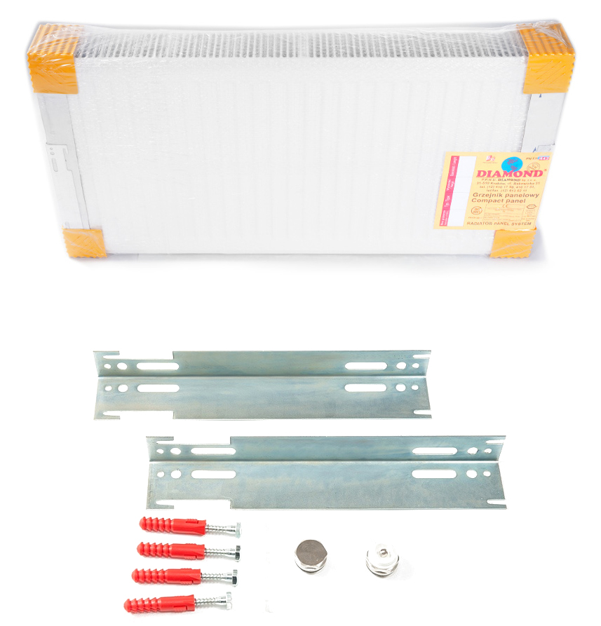 Grzejnik panelowy, stalowy C22 600 X 400 DIAMOND Kod producenta 22-600X400