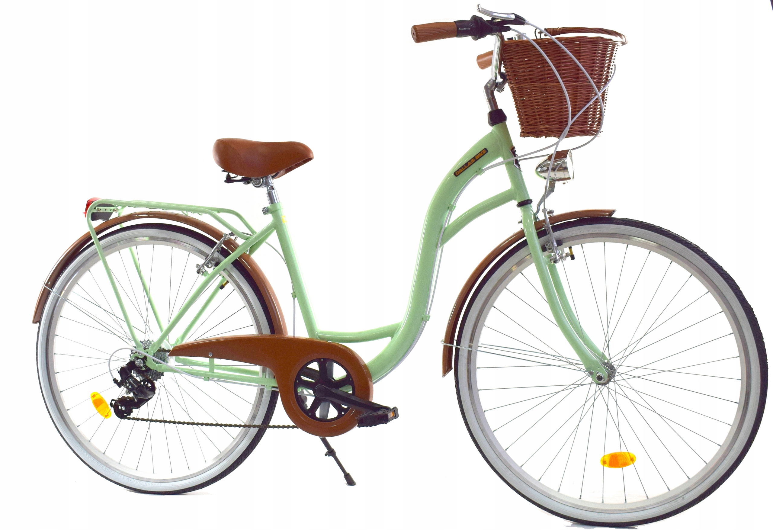 Miejski rower damski DALLAS 26 6 biegów Miętowy 2601 9950957681