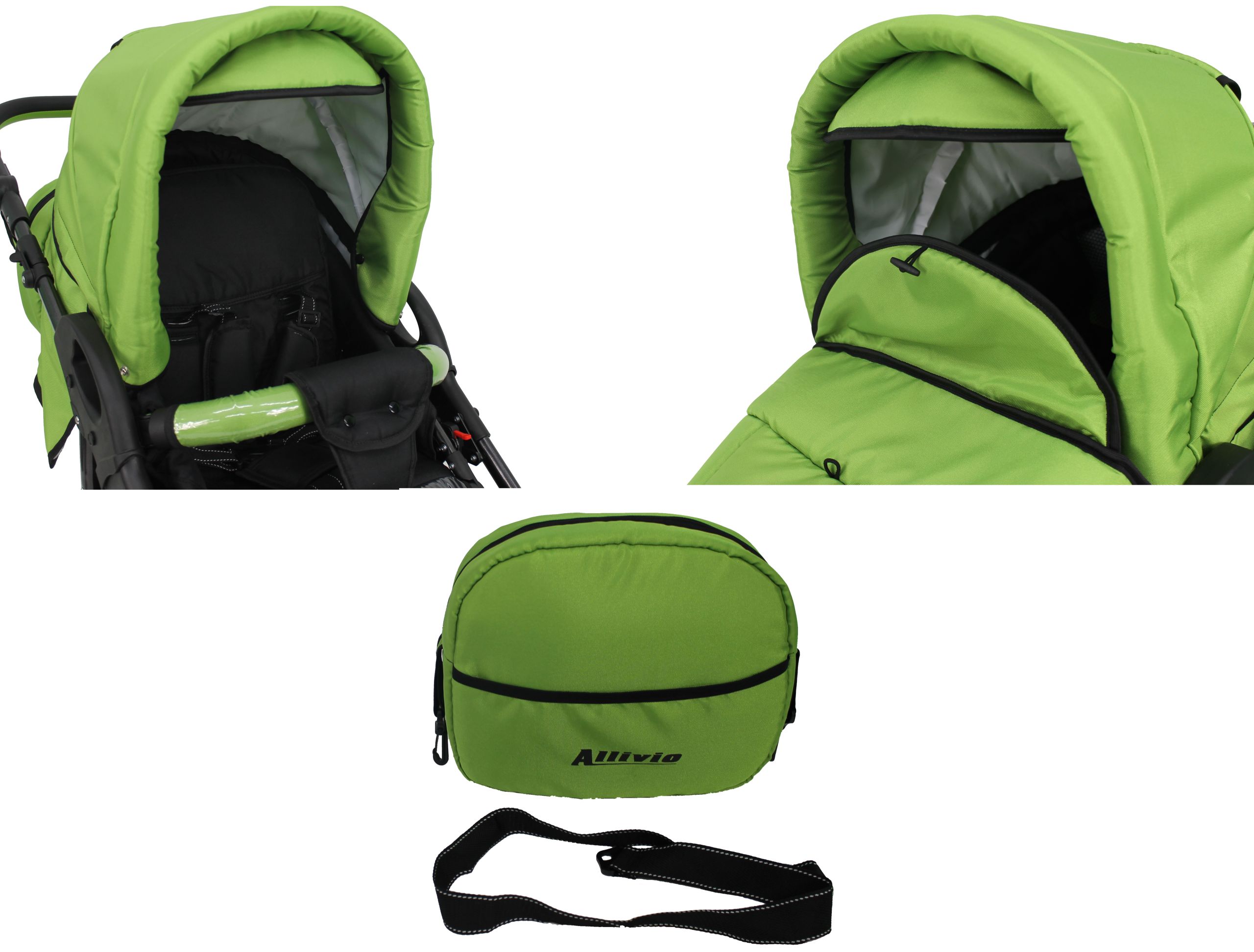 NOWOŚĆ ECO ALLIVIO+FOTEL 3W1 GRATISY KAREX Model 3w1