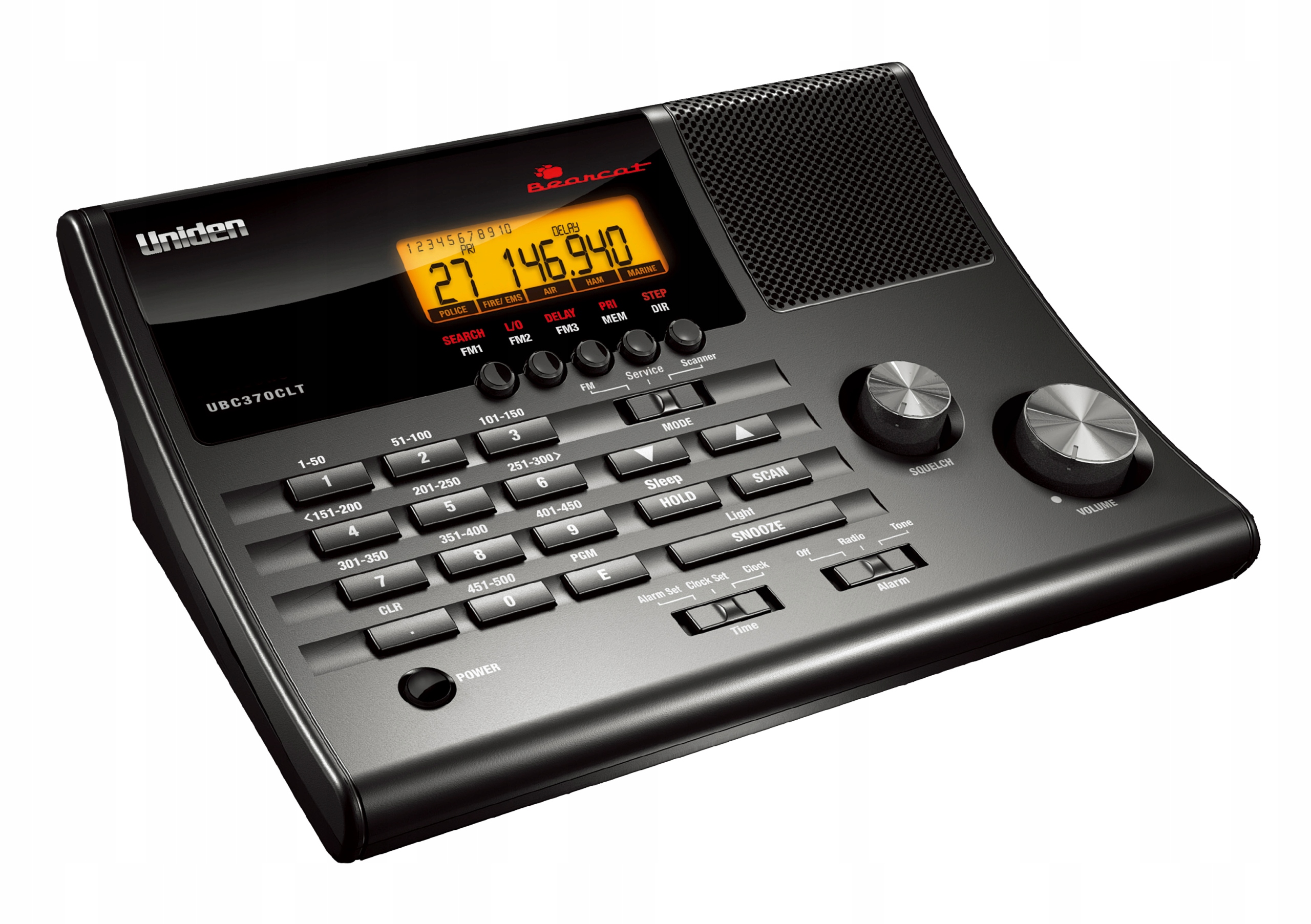 UNIDEN UBC 370 CLT базовий радіо сканер 25~960MHZ