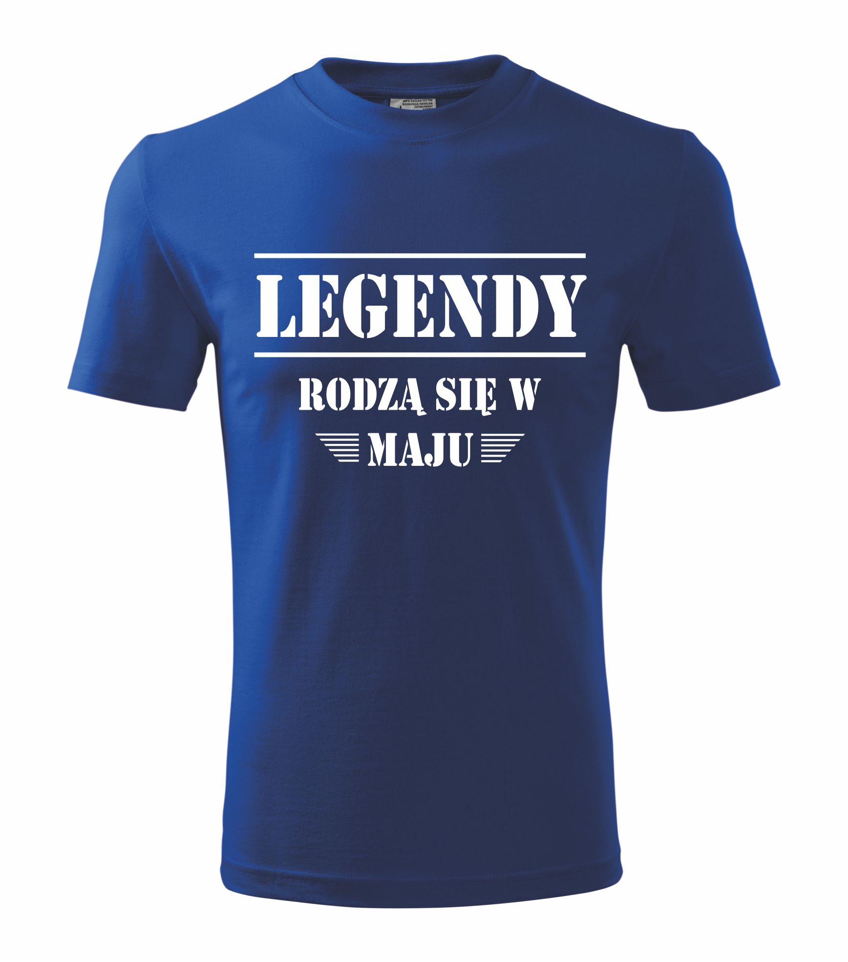 

Koszulka urodziny Legendy rodzą się w maju XL
