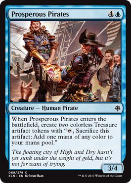 Mtg 4x Prosperous Pirates