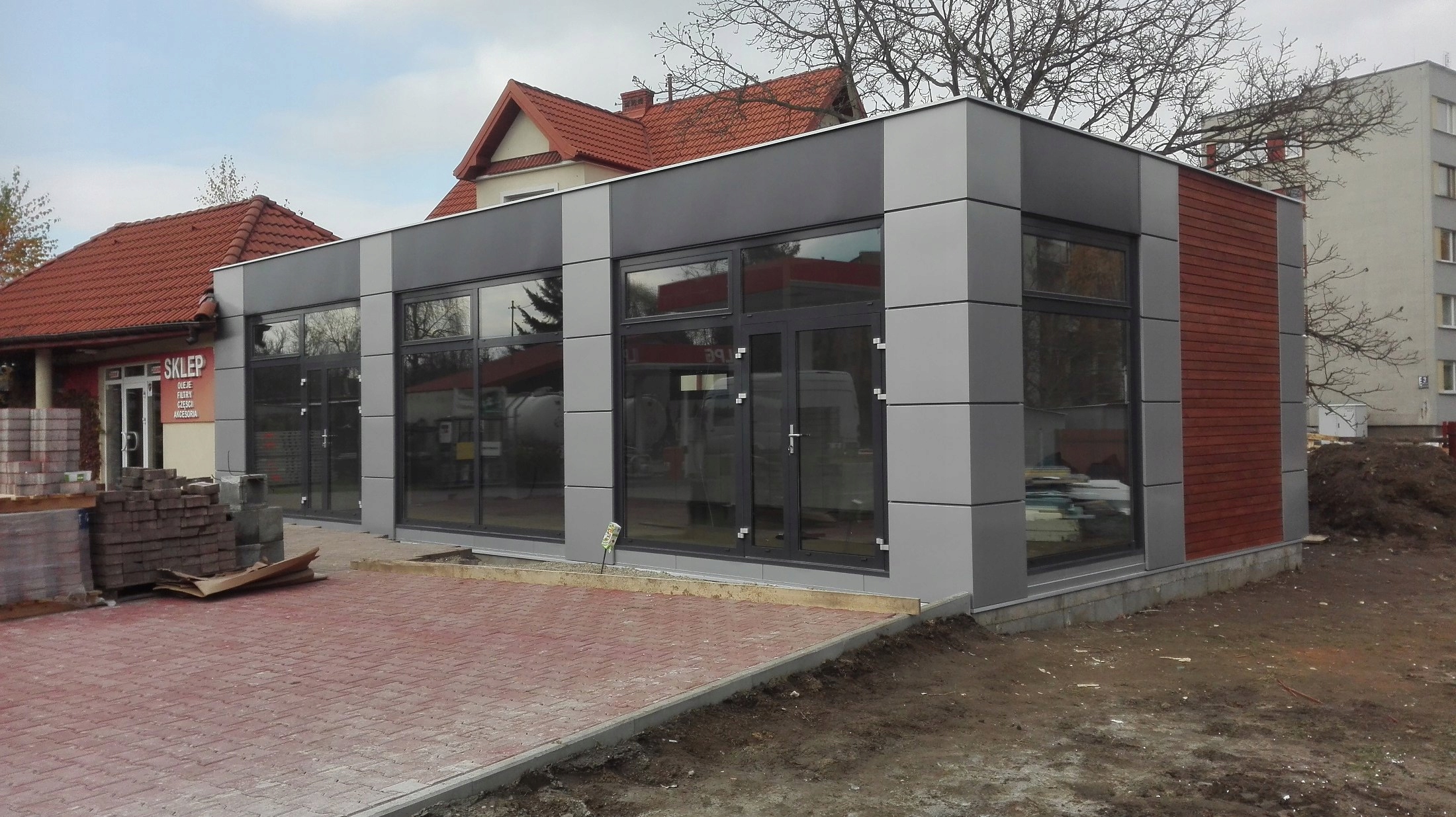 SZYM-BUD Pawilon kiosk kontener handlowy biurowy Marka inny