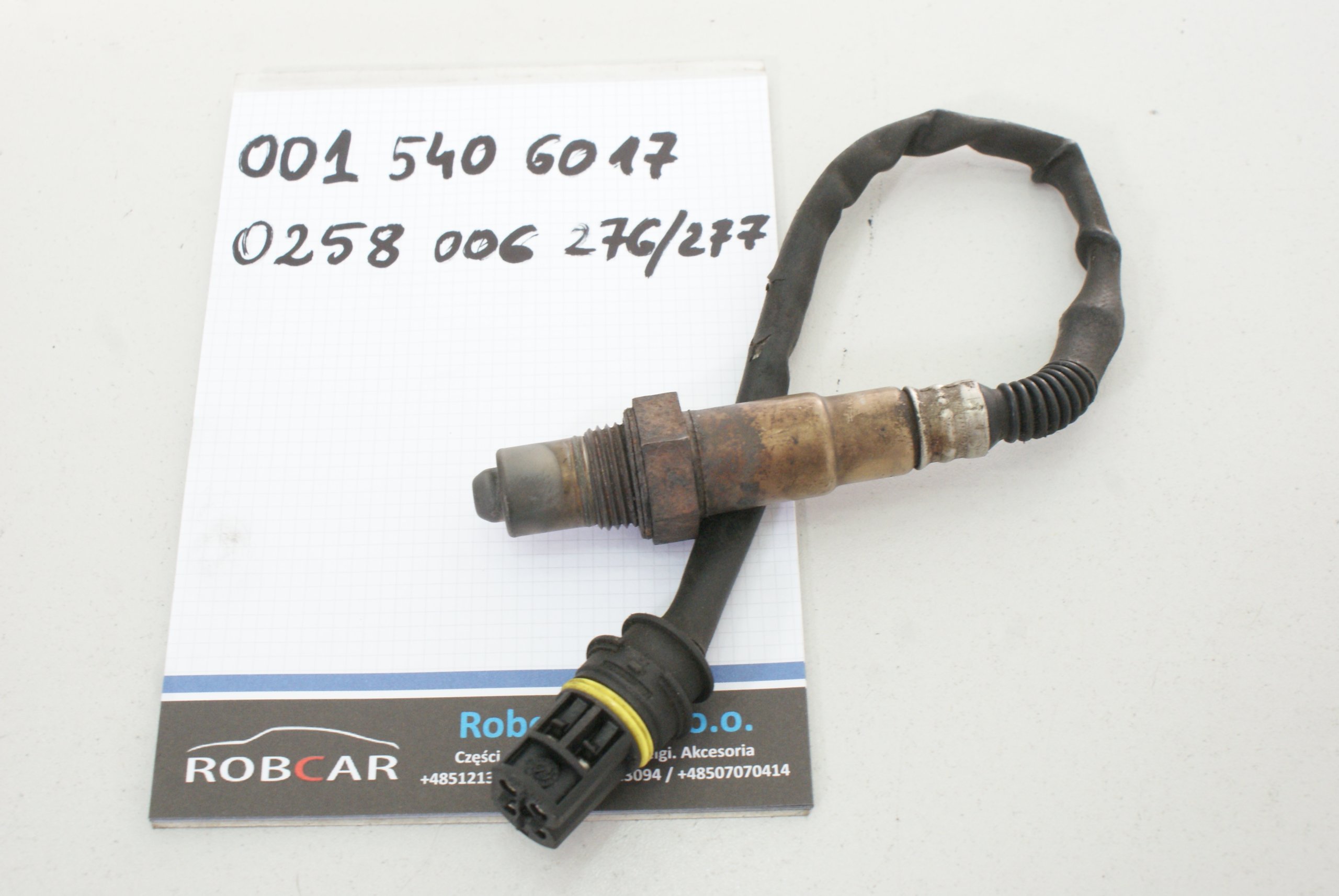 SONDA MERCEDES CL W215 0015406017 0258006276 Виробник запчастини Mercedes - Бензин OE foto 1