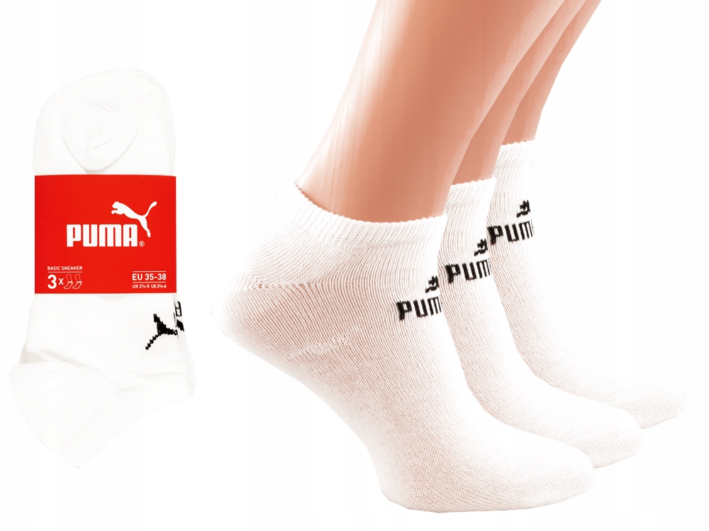 

Skarpety Puma Basic Sneaker Stopki r. 39-42