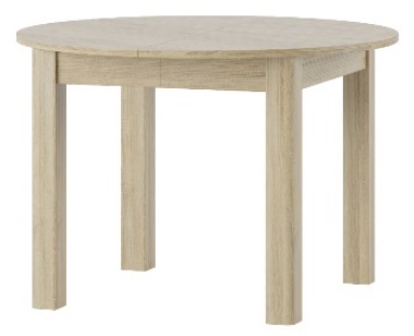 

Stół Okrągły Uran 1 Dąb Sonoma 110-160cm