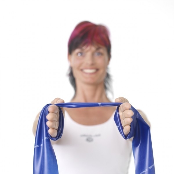 TAŚMA DO ĆWICZEŃ THERABAND GUMA ZIELONA 1,5M Długość 150 cm