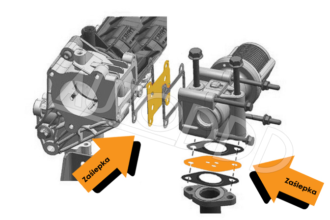 4b Zaślepka EGR ALFA FIAT LANCIA OPEL 1.9 2.4 JTDM Producent części Inny