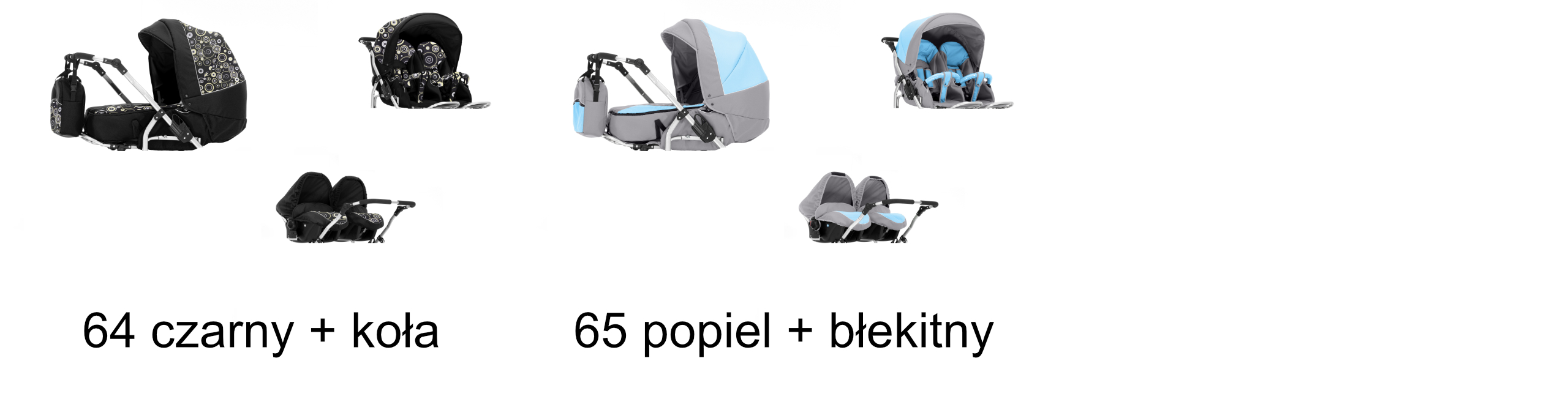 POLSKI WÓZEK NA PASKACH + 2 FOTELIKI ISOFIX + ADAPTER. Składanie na płasko