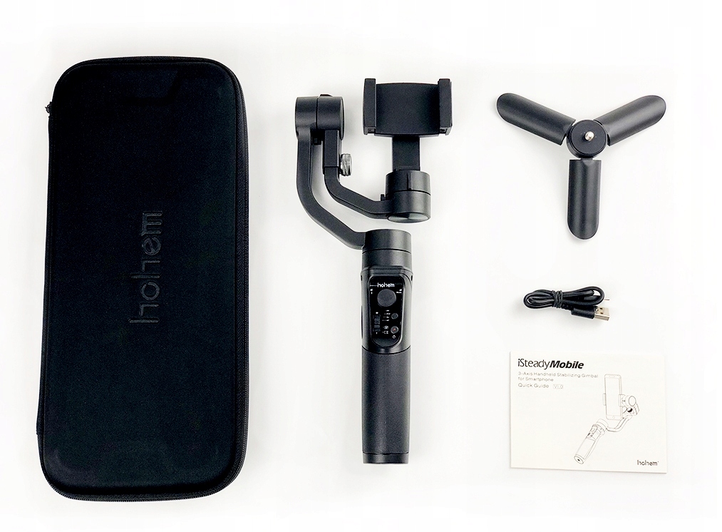 GIMBAL Hohem iSteady Mobile+ STABILIZATOR 3-osiowy do Telefonu Smartfona Rodzaj inny