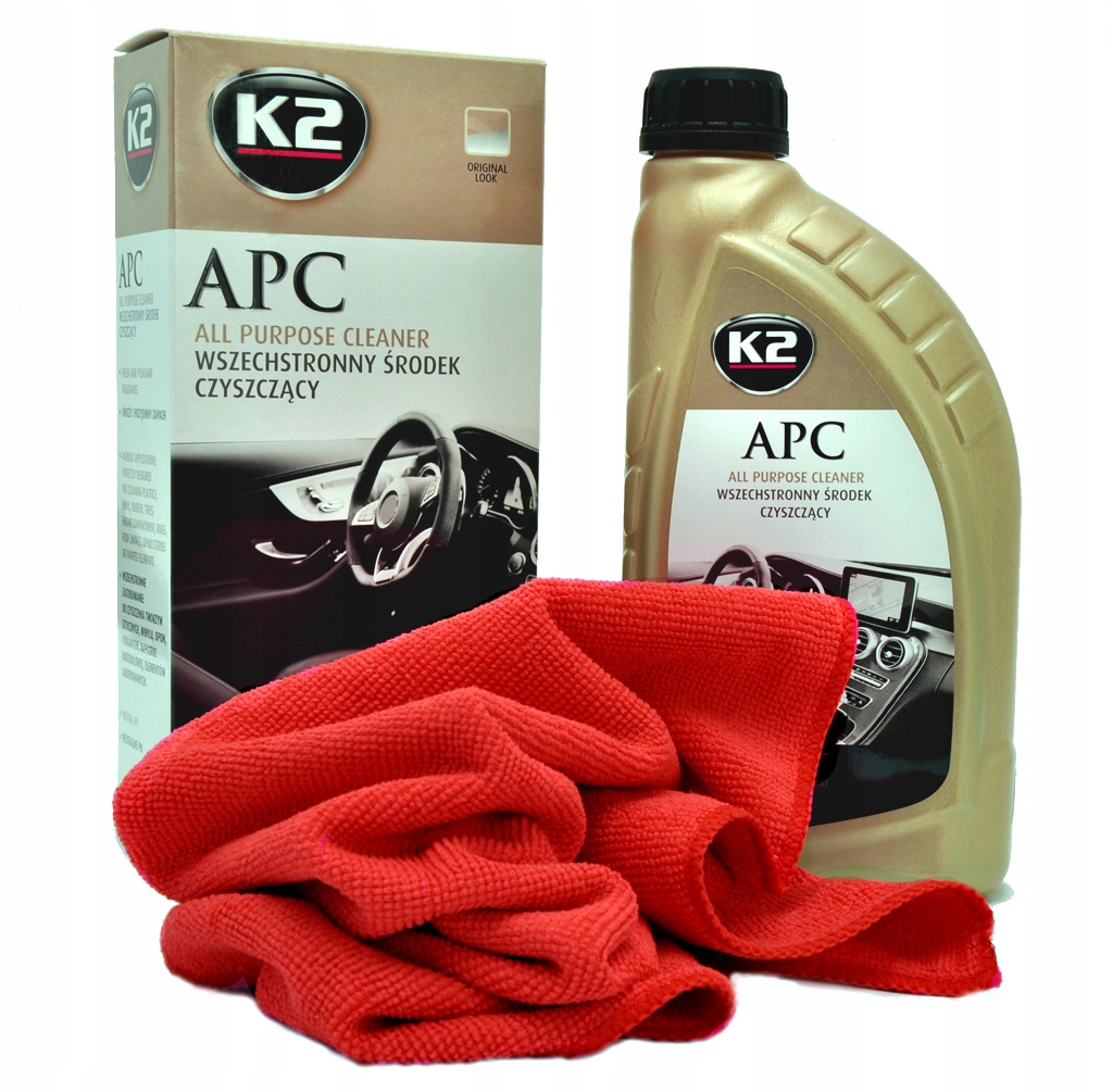 K2 APC KONCENTRAT + MIKROFIBRA UNIWERSALNY ŚRODEK EAN (GTIN) 5906534016249