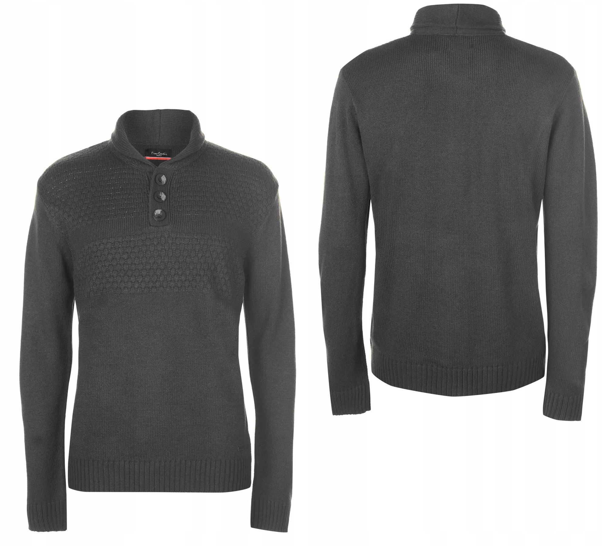 

Pierre Cardin sweter rozsuwany golf męski Tu XL