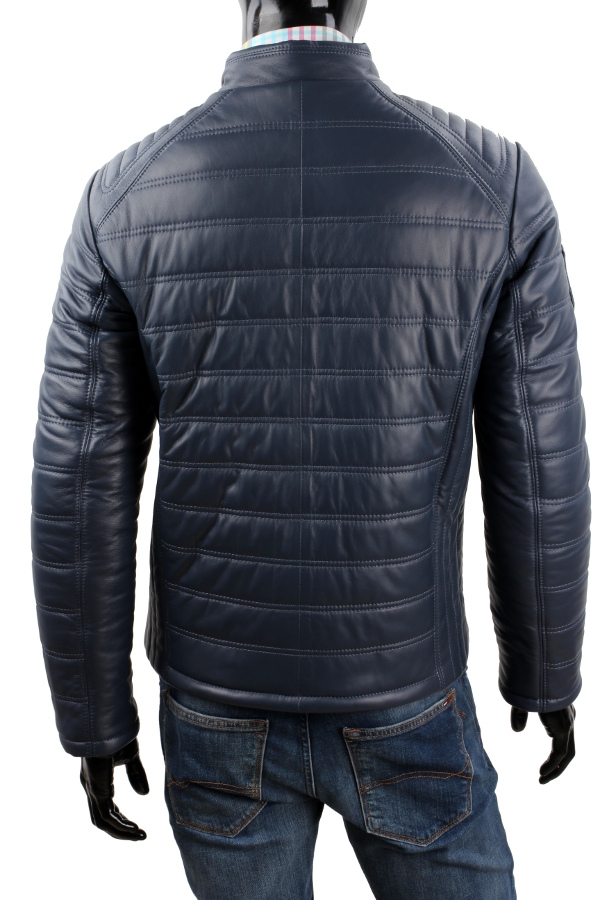 Kurtka Skórzana Pikowana Męska DORJAN LUI074 3XL Rozmiar 3XL