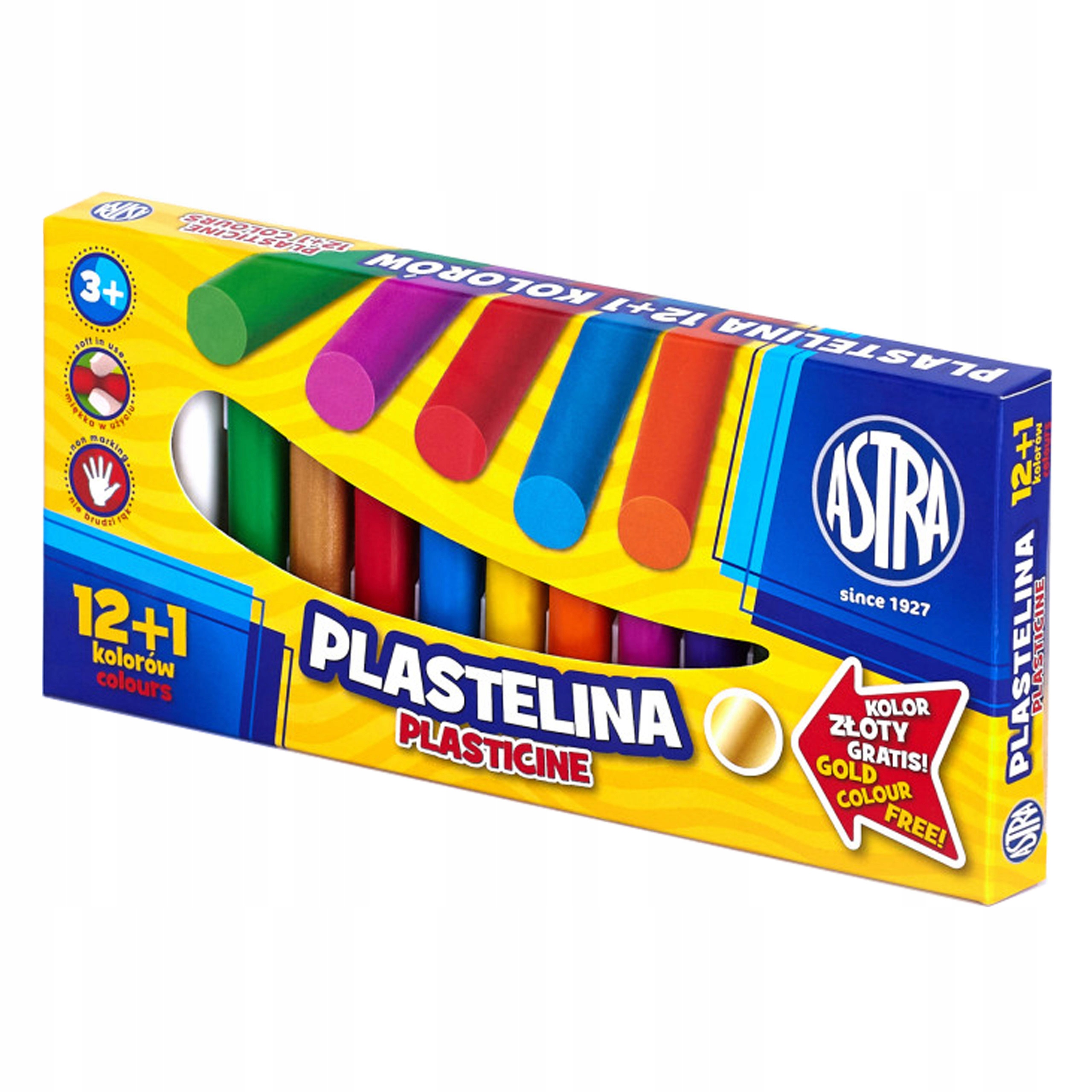 ПЛАСТИЛИН ШКОЛЬНЫЙ ASTRA 12 кол