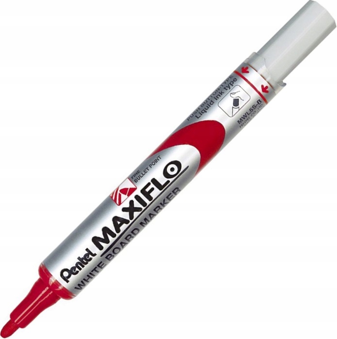 

Marker suchościeralny Pentel Maxiflo MWL5S czerwon