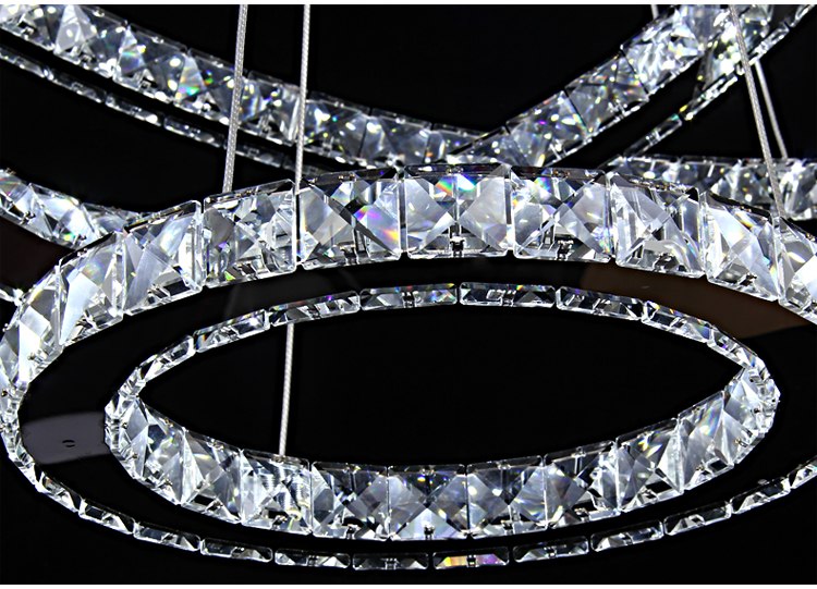 Lampa żyrandol LED 3 RINGI 4000K-6500K MULTIKOLOR Kod producenta 3RINGS LED