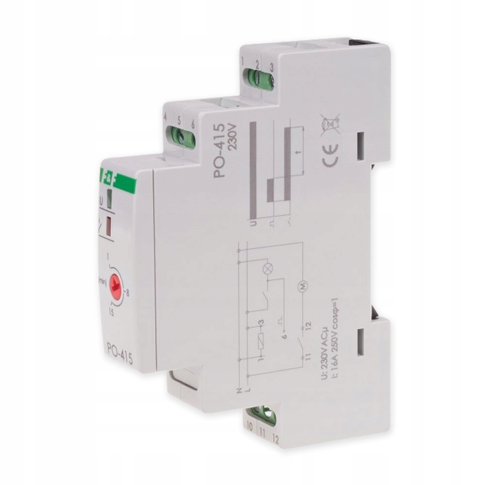 

F&f Przekaźnik Czasowy Opóźniony PO-415 230V
