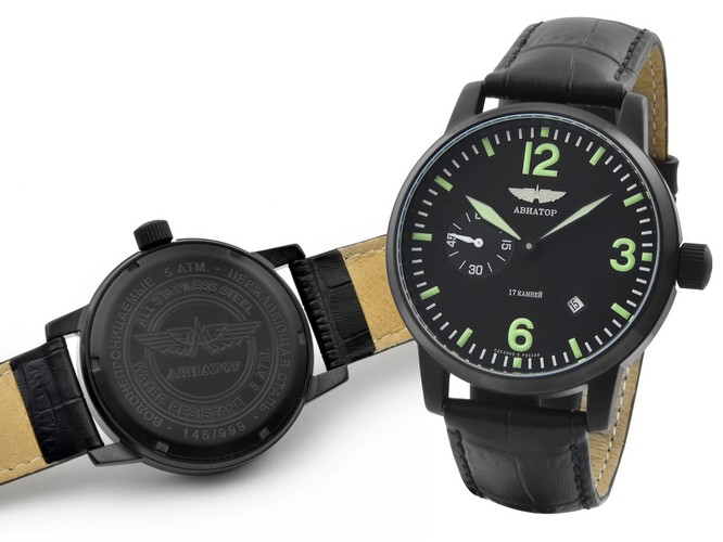 Hodinky Poljot Aviator Malá Vteřinovka 3105/6974647
