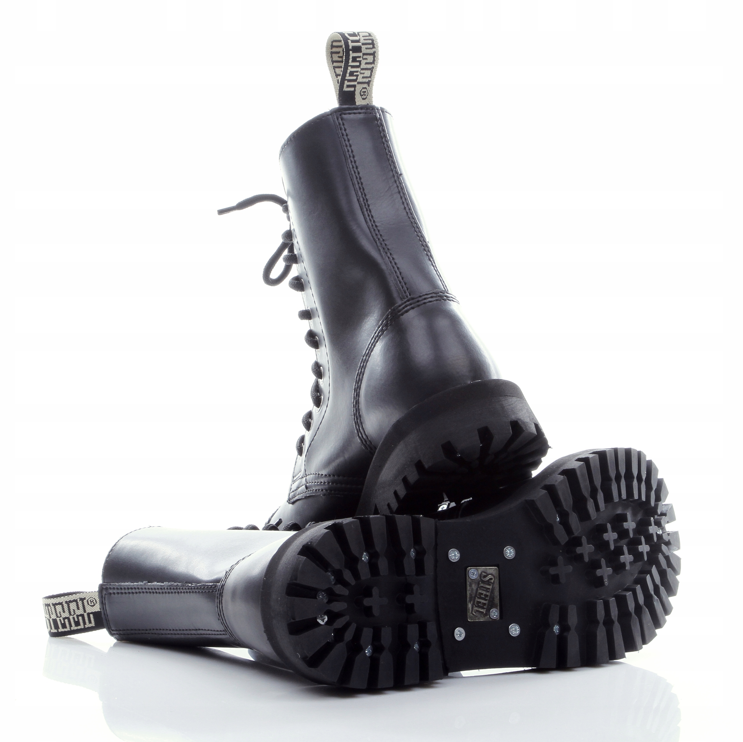 BONUS! Glany STEEL R.38 + BUTY PIŁKARSKIE +GRATIS+ Kolor czarny