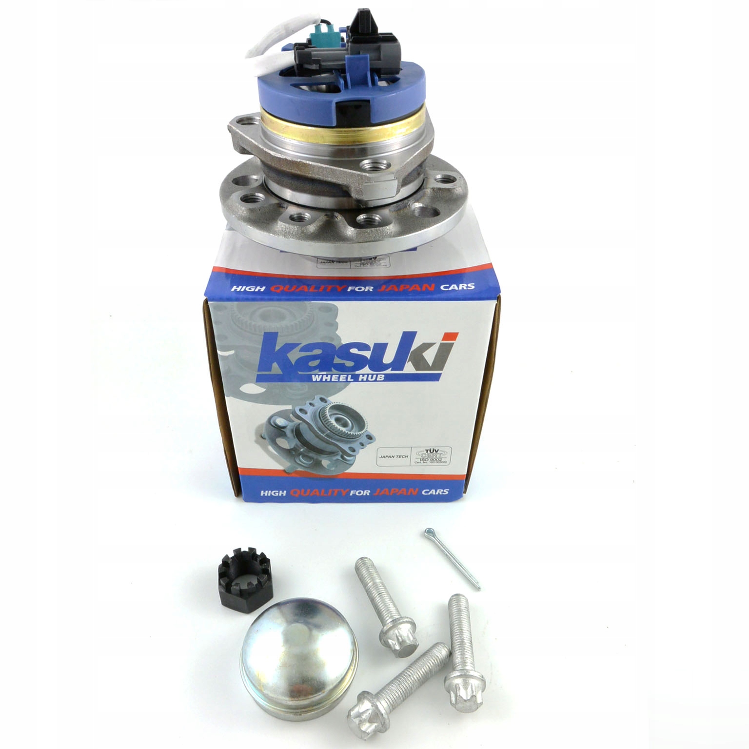 Piasta koła łożysko z piastą Opel Astra G II 2 Zafira A 1 H - 5 śrub przód Producent części Kasuki