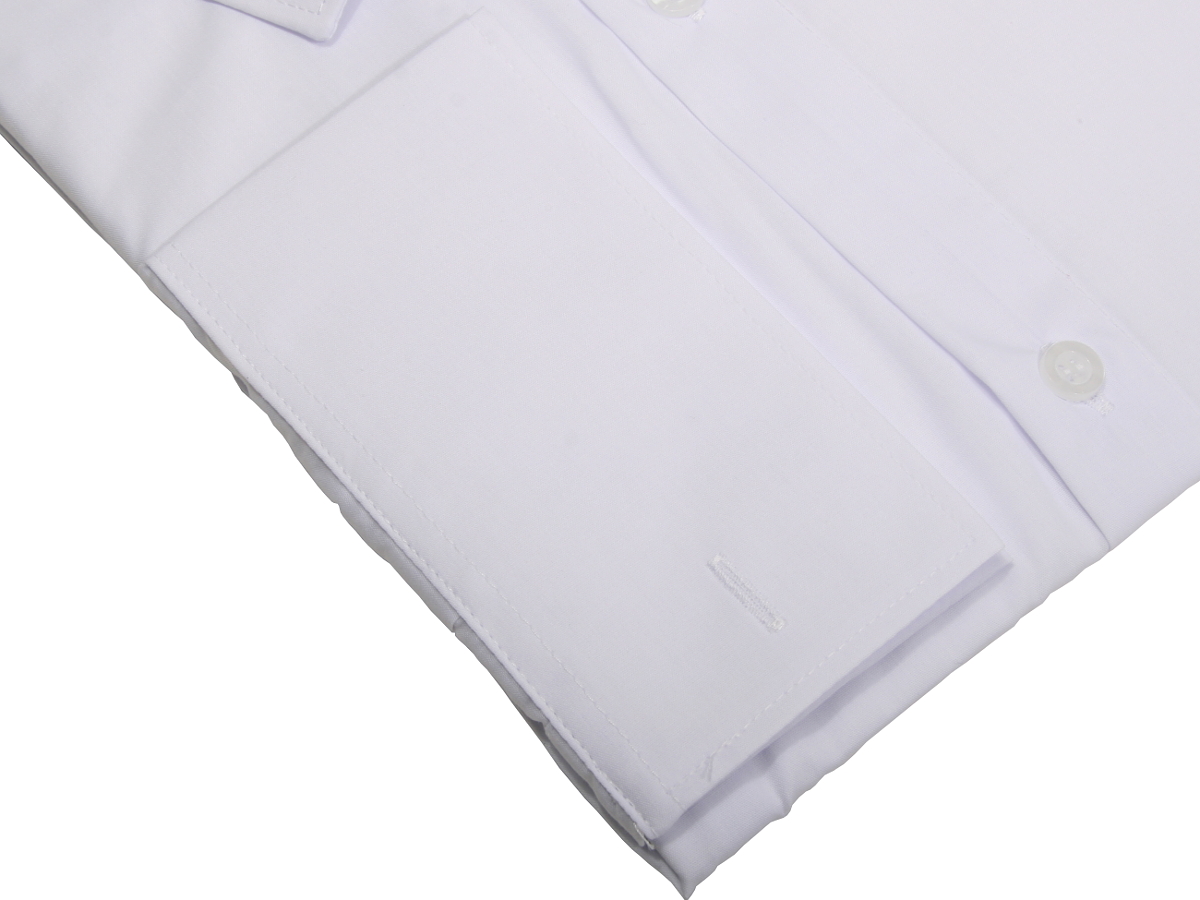 KOSZULA BIAŁA KLASYCZNA SPINKA/GUZIK 42 164-170 Rozmiar 164-170