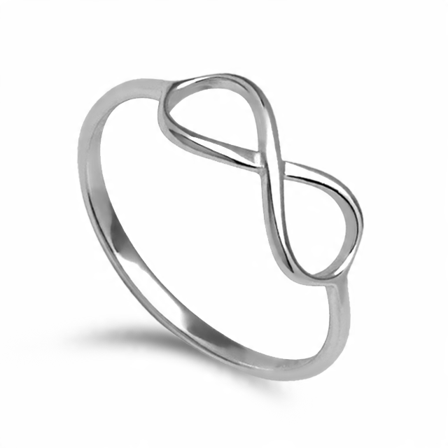 

Pierścionek Srebro 925 Nieskończoność Infinity r15