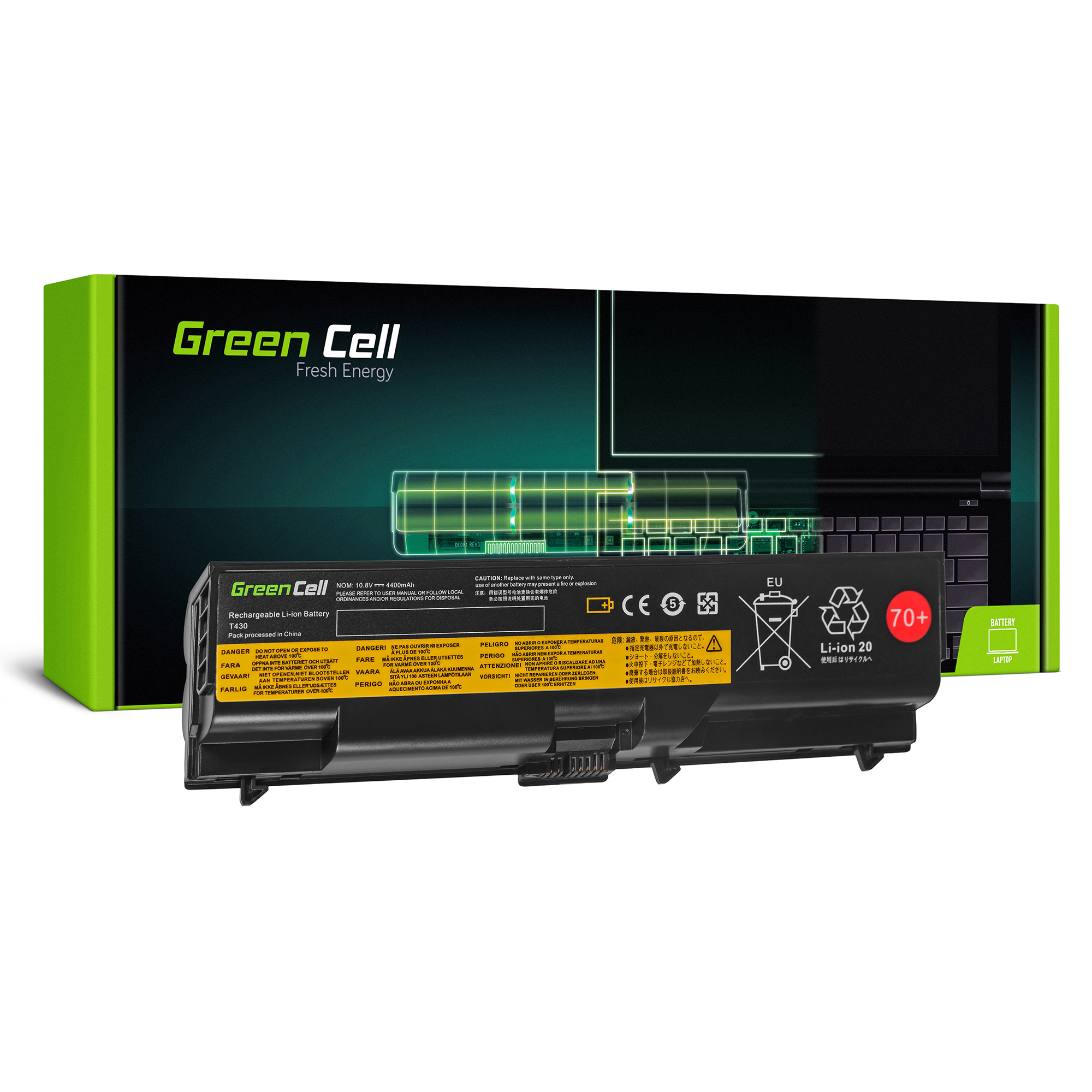 

Bateria 45N1001 do Lenovo ThinkPad L530 T430 T530