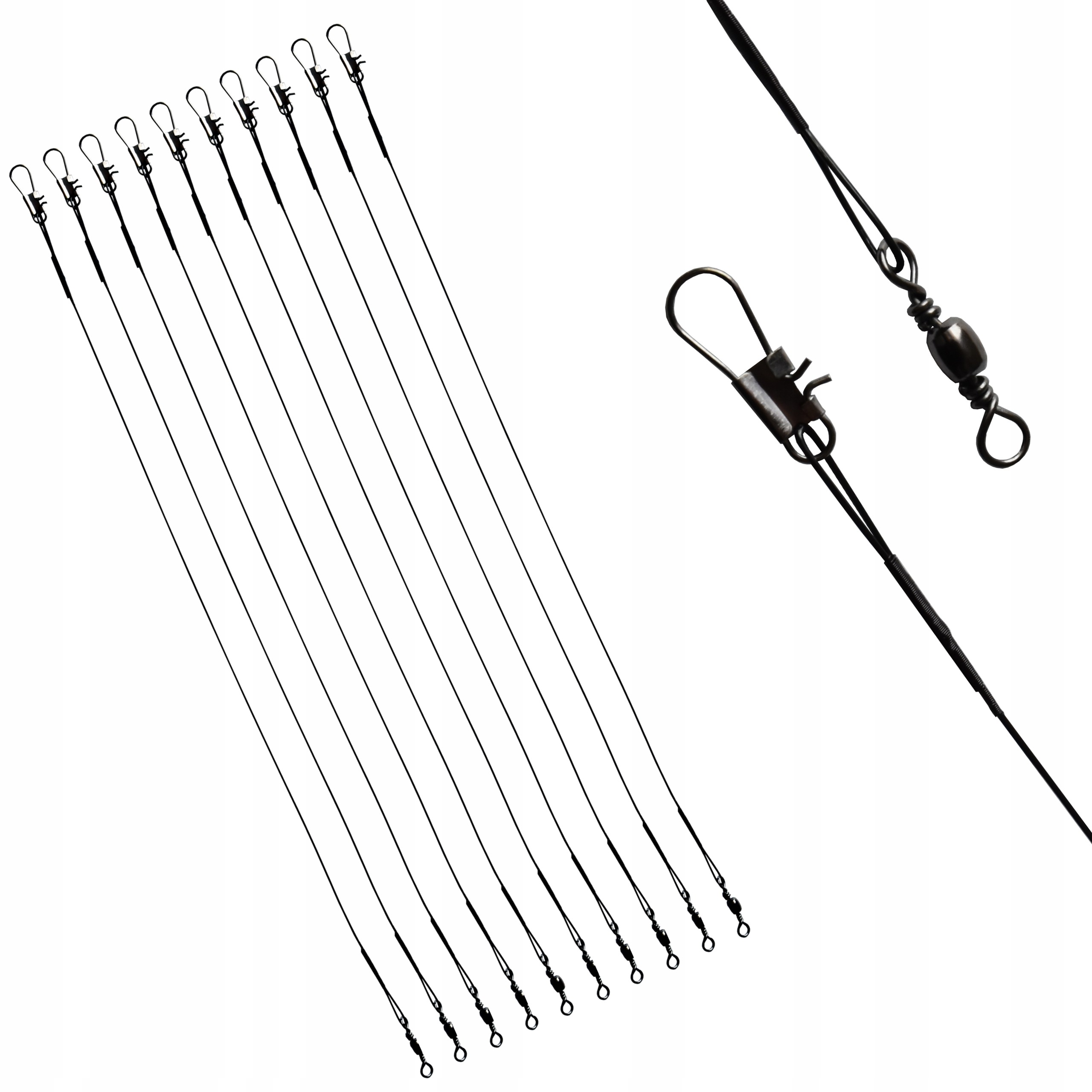 

Przypony Stalowe Stalki 25 cm 13 kg 1x7 10 szt