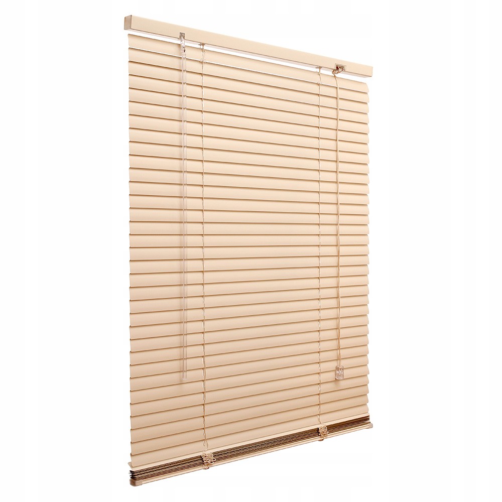 

Żaluzja aluminiowa 25 mm na okno 100x130 Kremowy