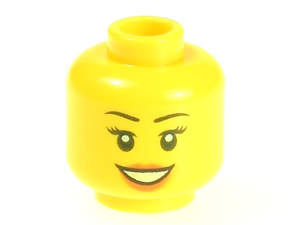 

Lego Głowa główka żeńska 3626cpb0633 żółta