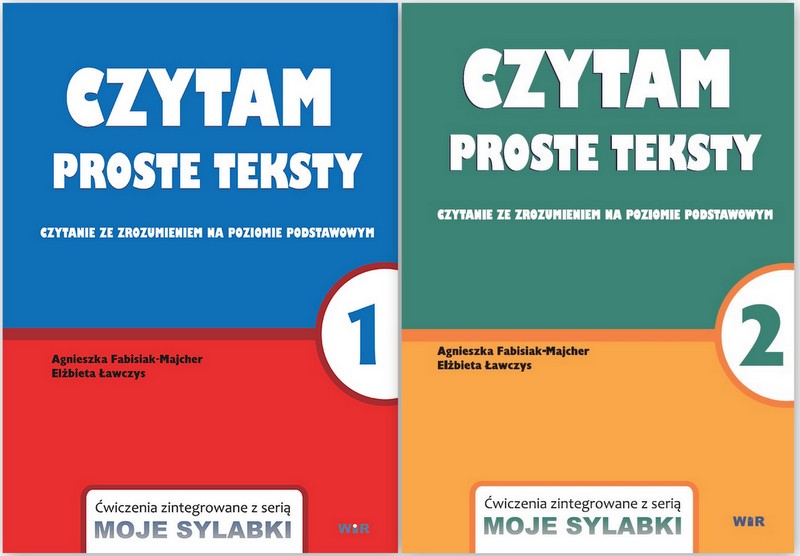 Czytam Ze Zrozumieniem Klasa 2 CZYTAM PROSTE TEKSTY ze zrozumieniem CZ.1 i 2 WiR (9056391300